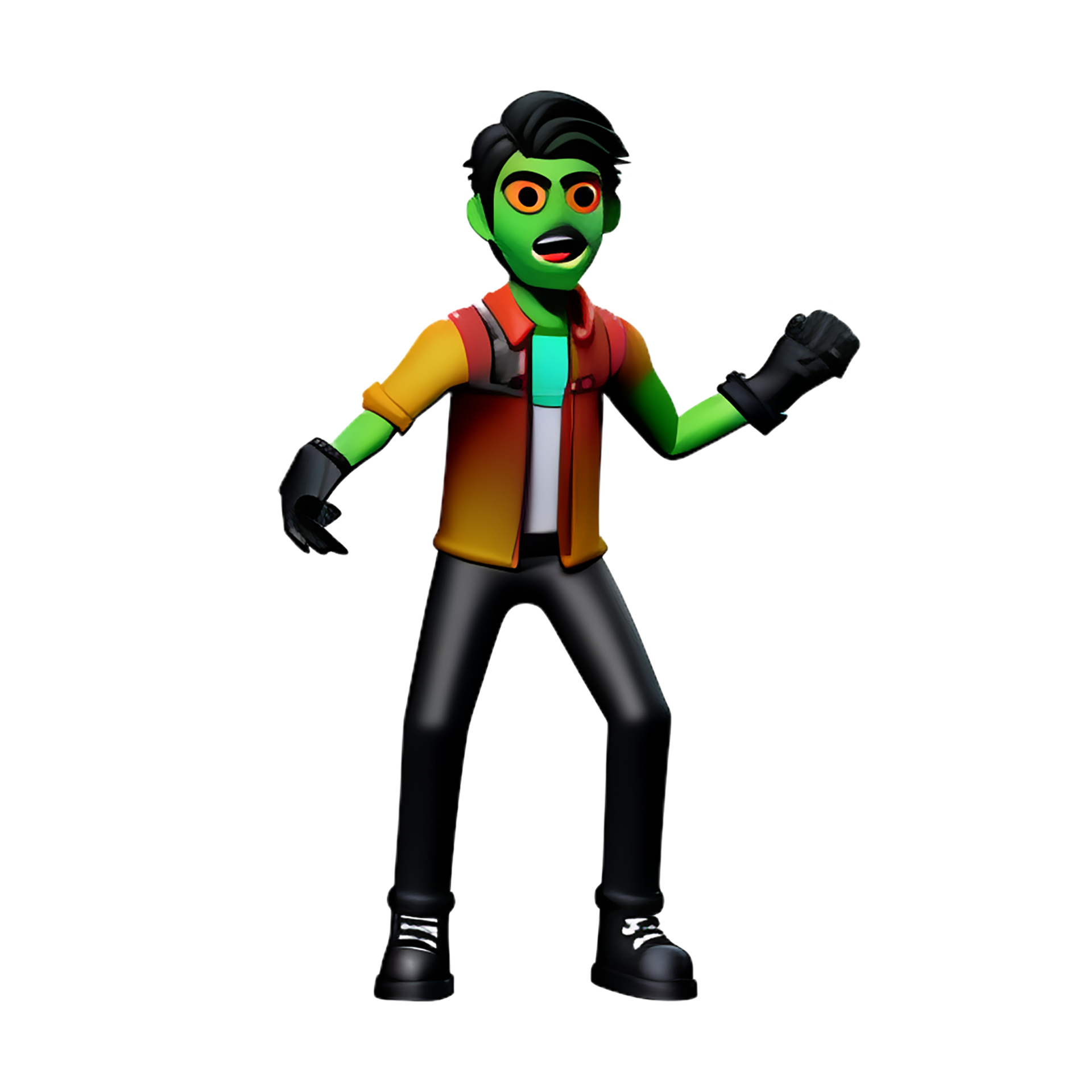 zombie 3d rendering icon illustration 28584744 PNG