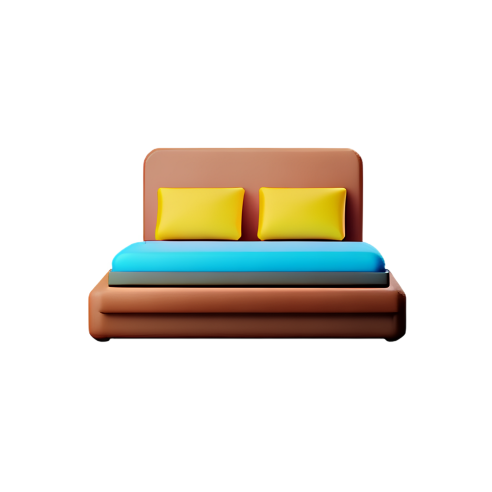 room 3d rendering icon illustration png