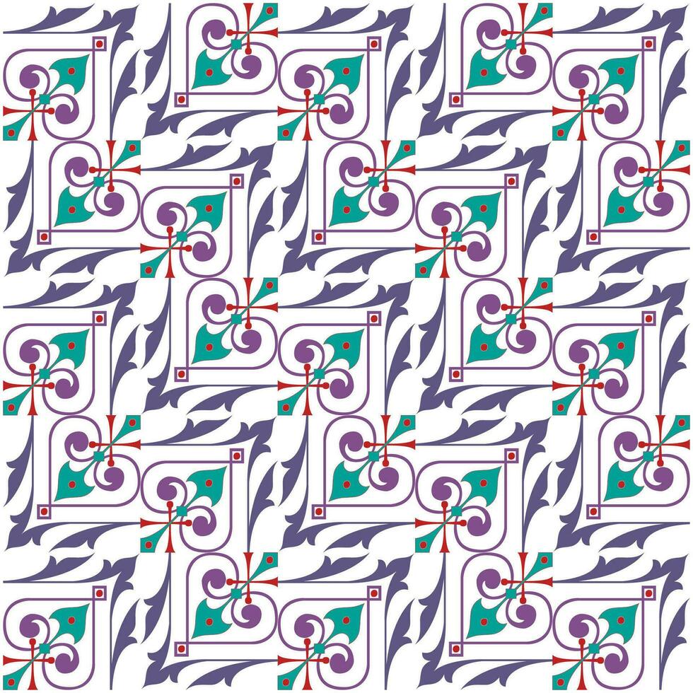 Classic backgrounds with floral ornaments are suitable for designs with a vintage feel vector