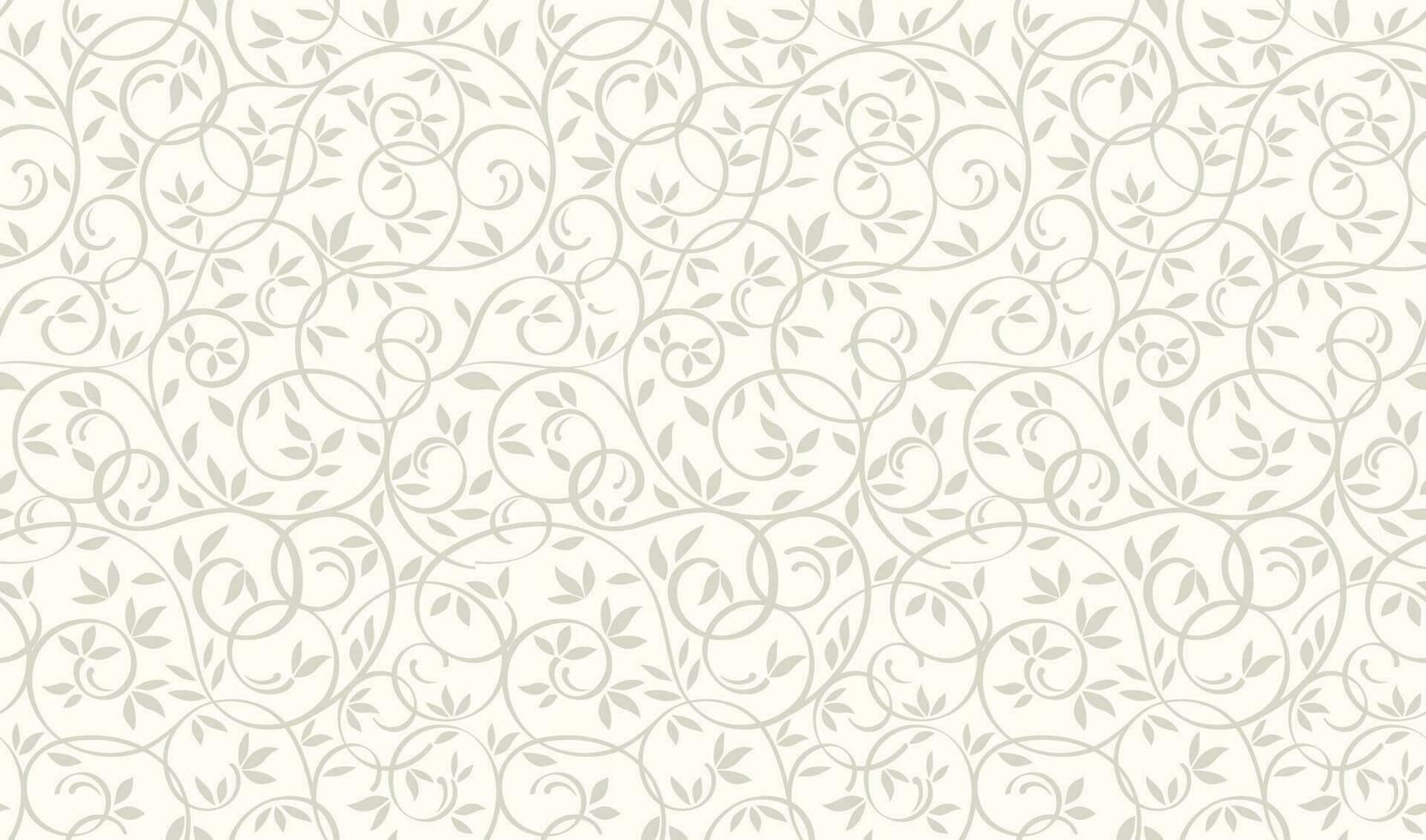 Vector Seamless Floral Pattern Illustration. Horizontally And Vertically Repeatable.