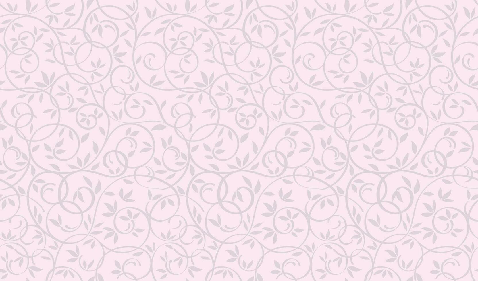 Vector Seamless Floral Pattern Illustration. Horizontally And Vertically Repeatable.