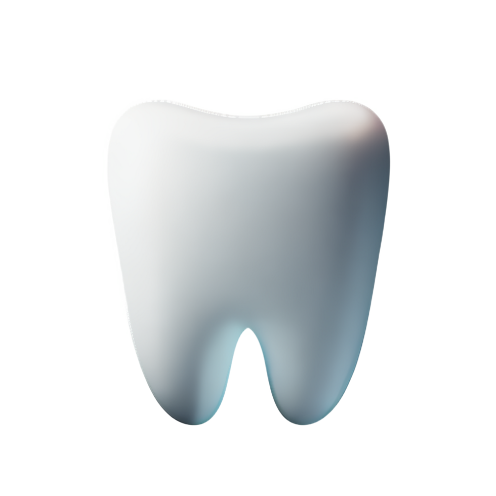 teeth 3d rendering icon illustration png