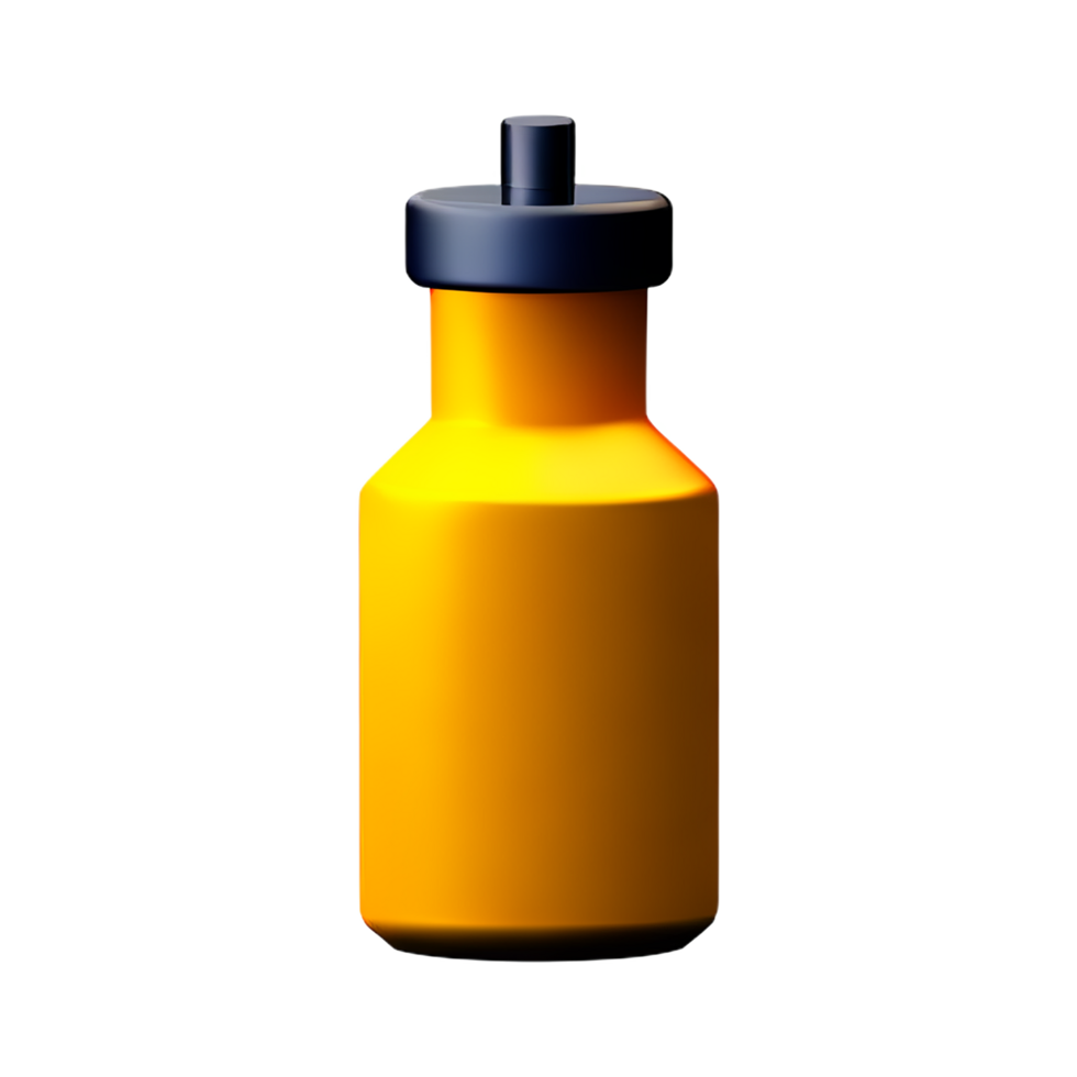 bottle 3d rendering icon illustration png