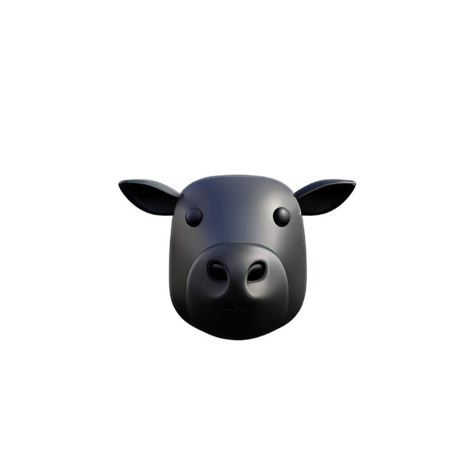 sheep 3d rendering icon illustration png