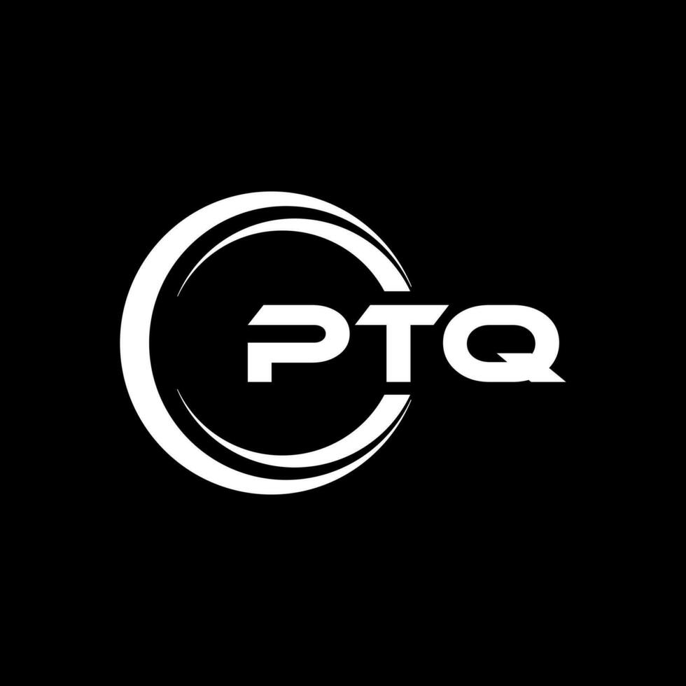 PTQ Letter Logo Design, Inspiration for a Unique Identity. Modern Elegance and Creative Design. Watermark Your Success with the Striking this Logo. vector