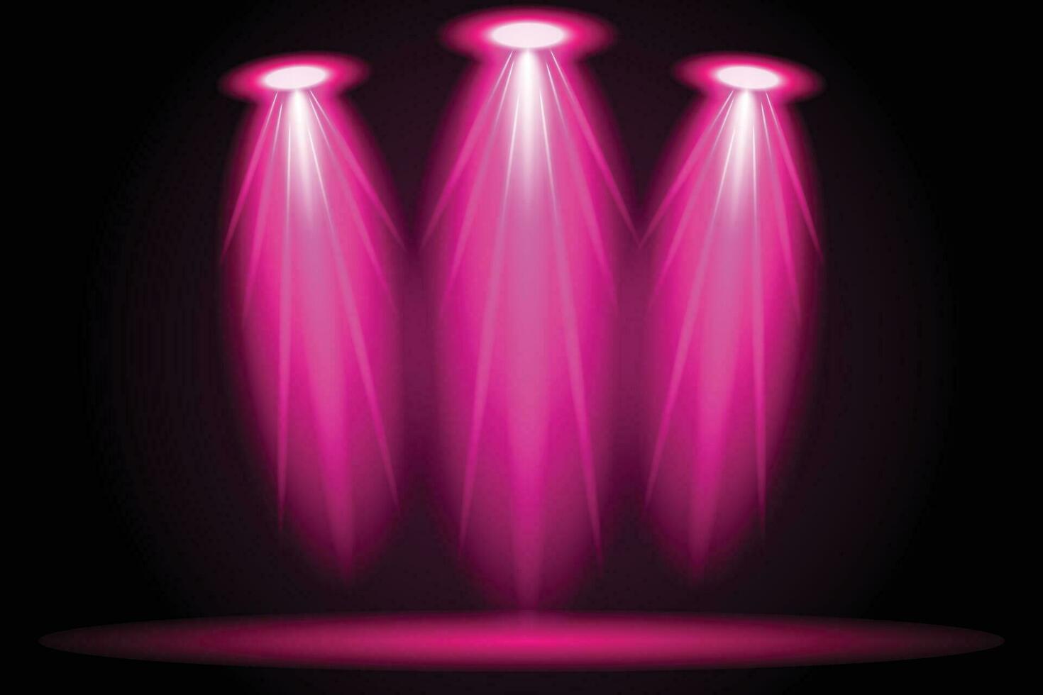 Spotlight display background design vector