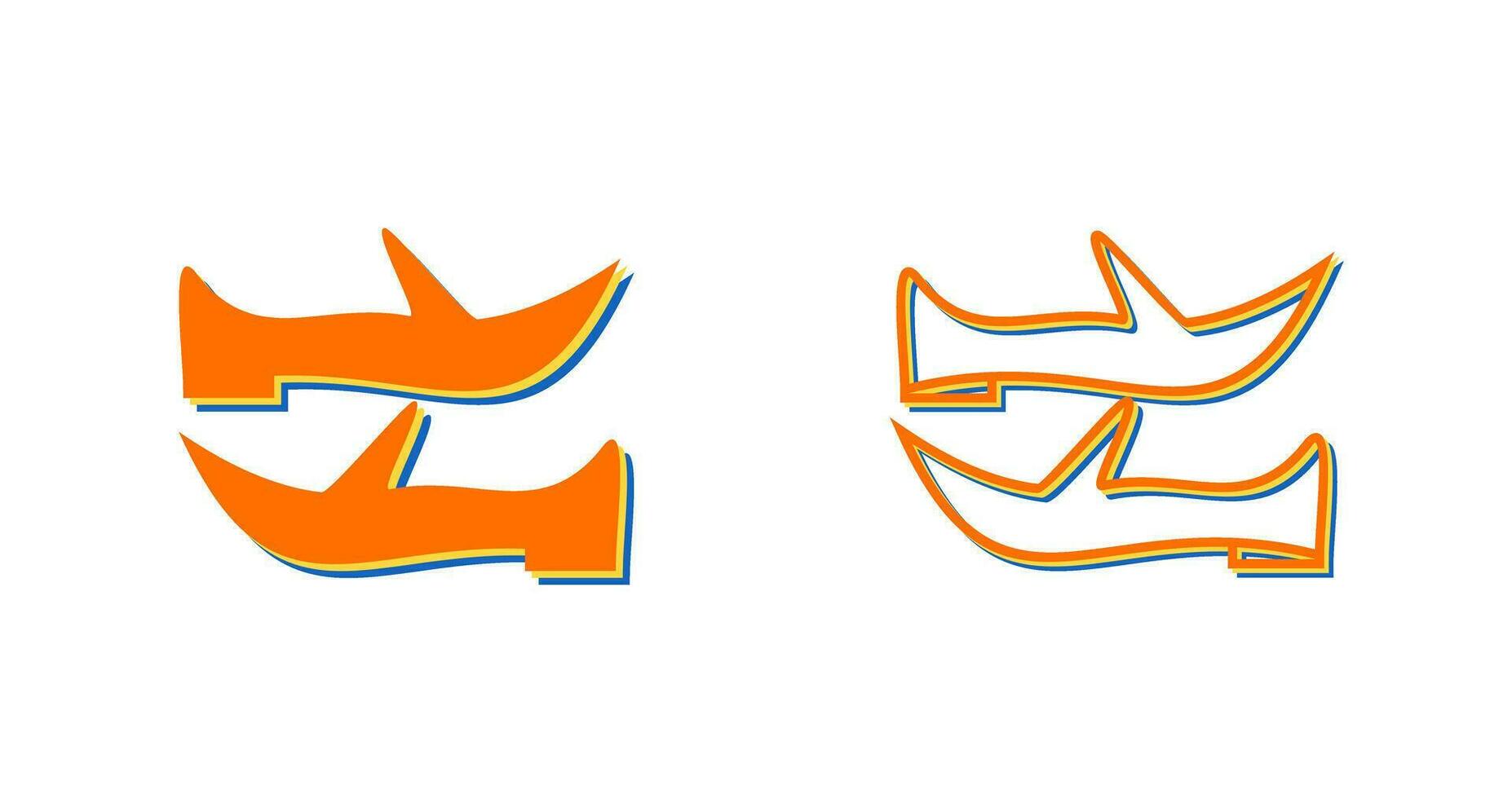 Arabic Shoes Vector Icon