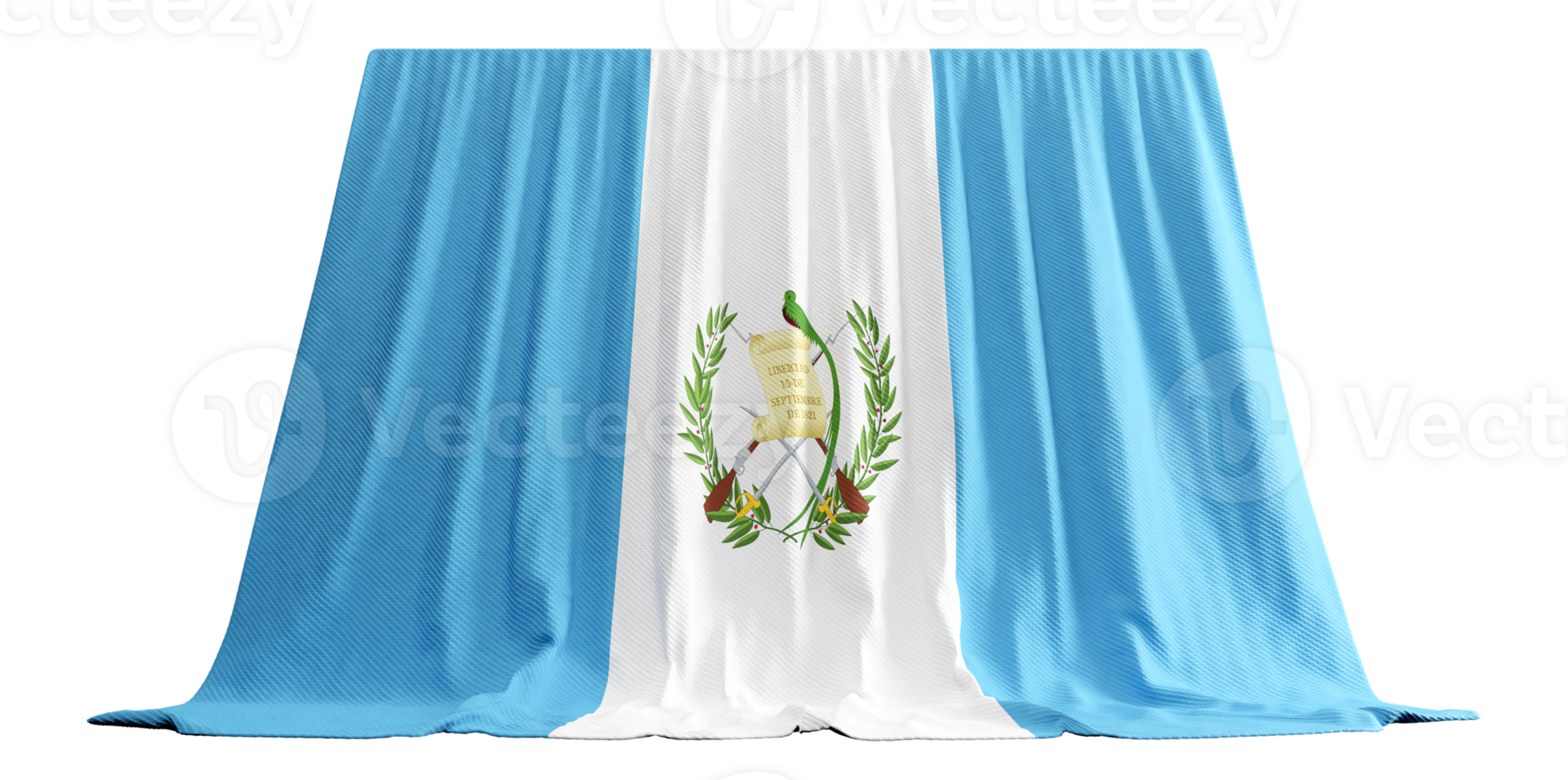 Guatemalan Flag Curtain in 3D Rendering Celebrating Guatemala's Rich ...