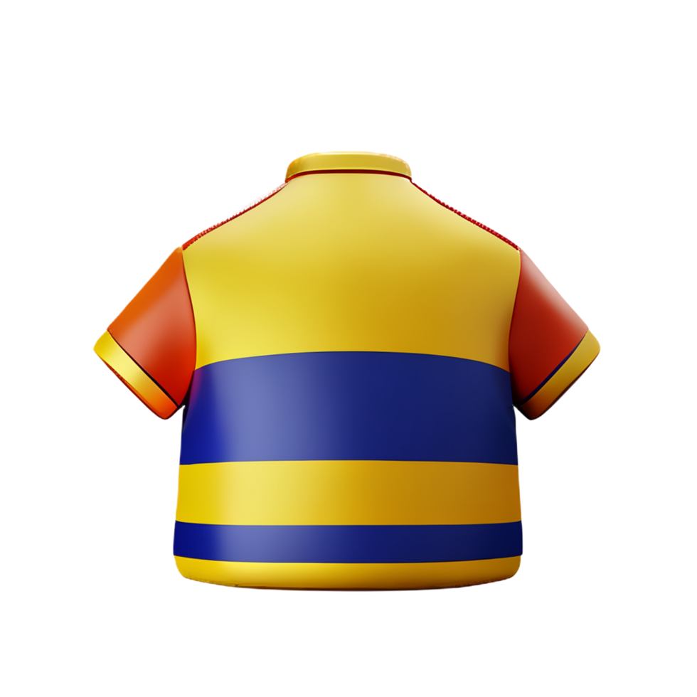 jersey 3d rendering icon illustration png