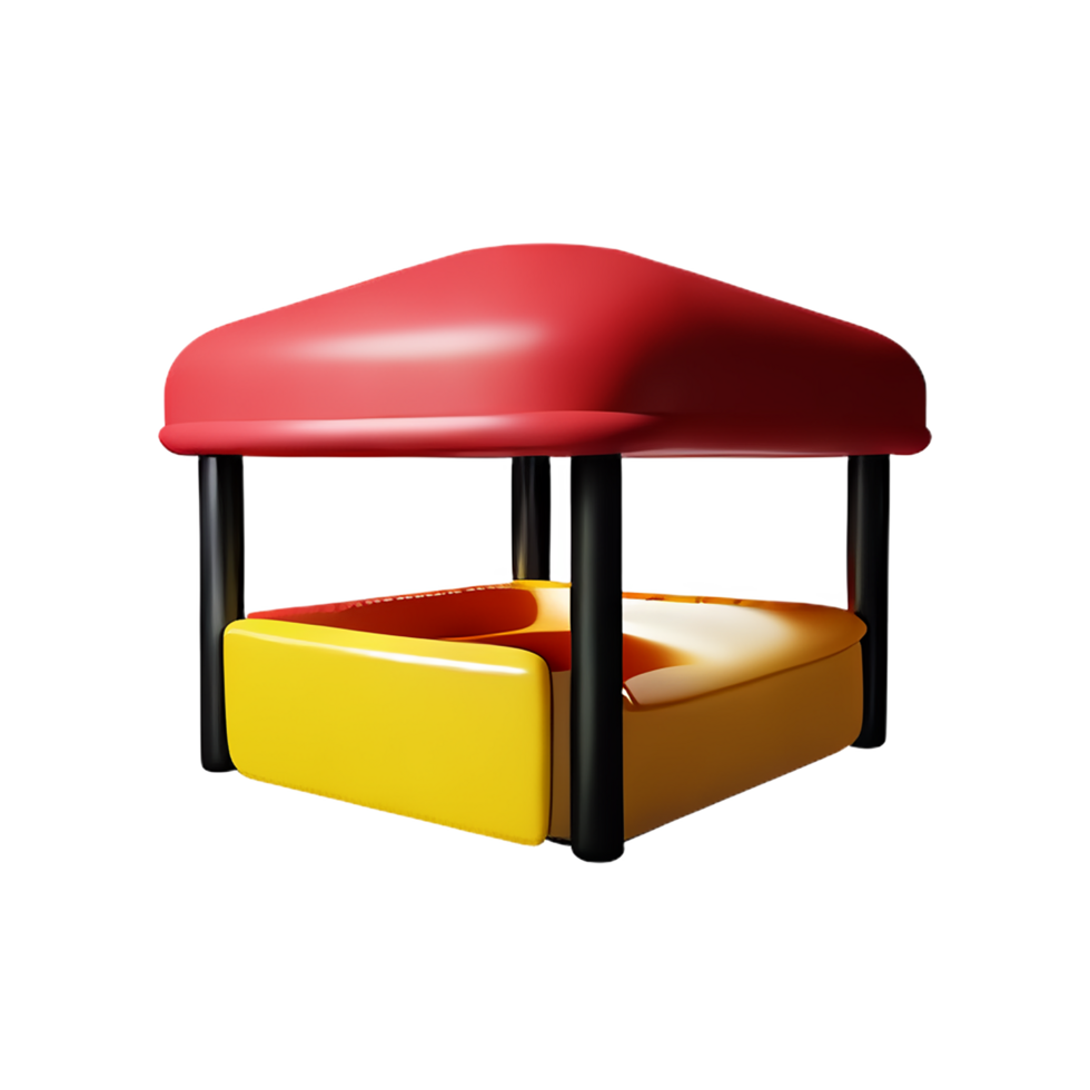 cafe 3d rendering icon illustration png