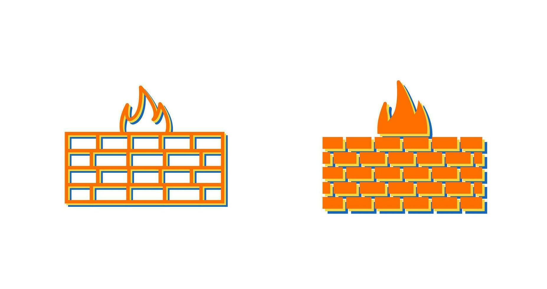 Firewall Vector Icon