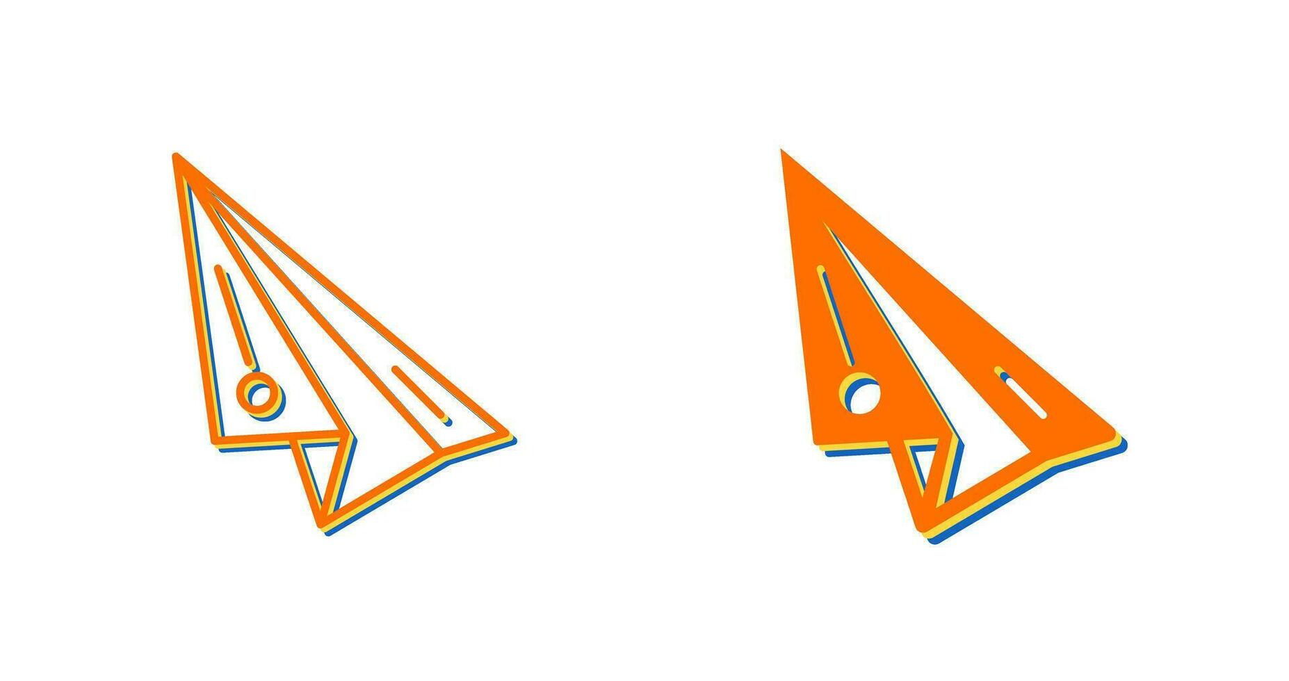 Paper Plane Vector Icon