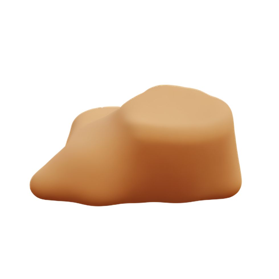 sand 3d rendering icon illustration png