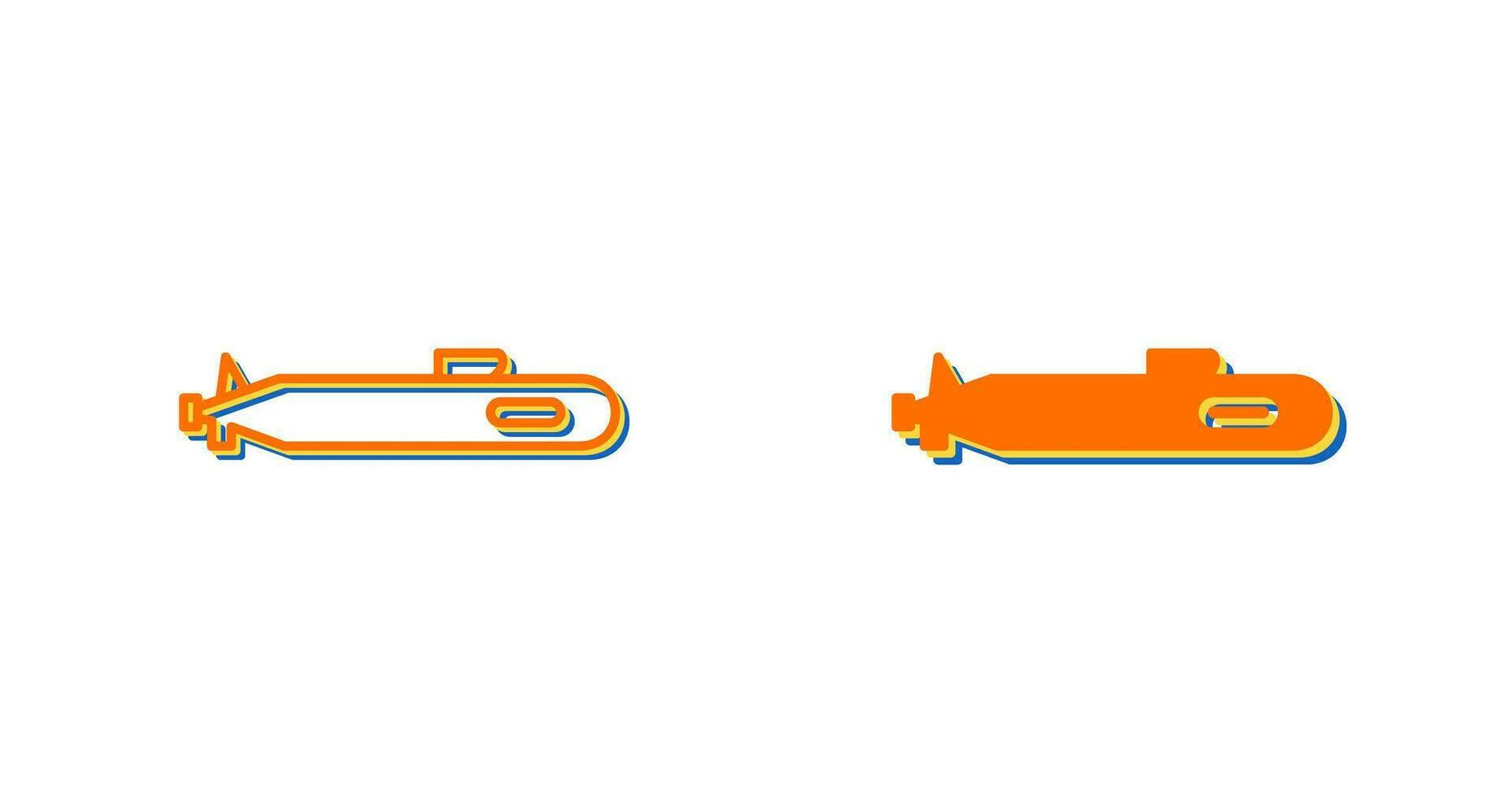 Submarine Vector Icon