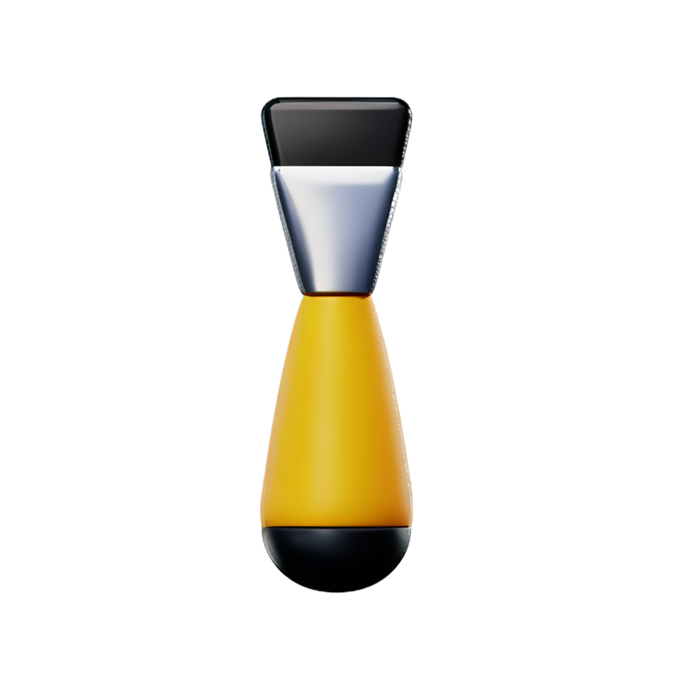 paint brush 3d rendering icon illustration png