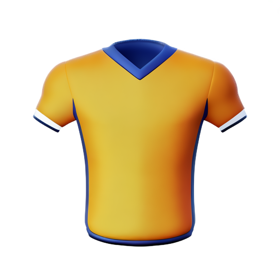 jersey 3d rendering icon illustration png