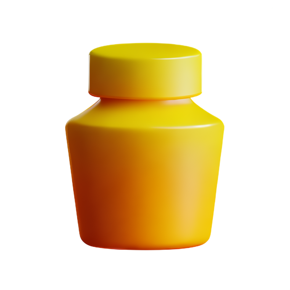 honey 3d rendering icon illustration png