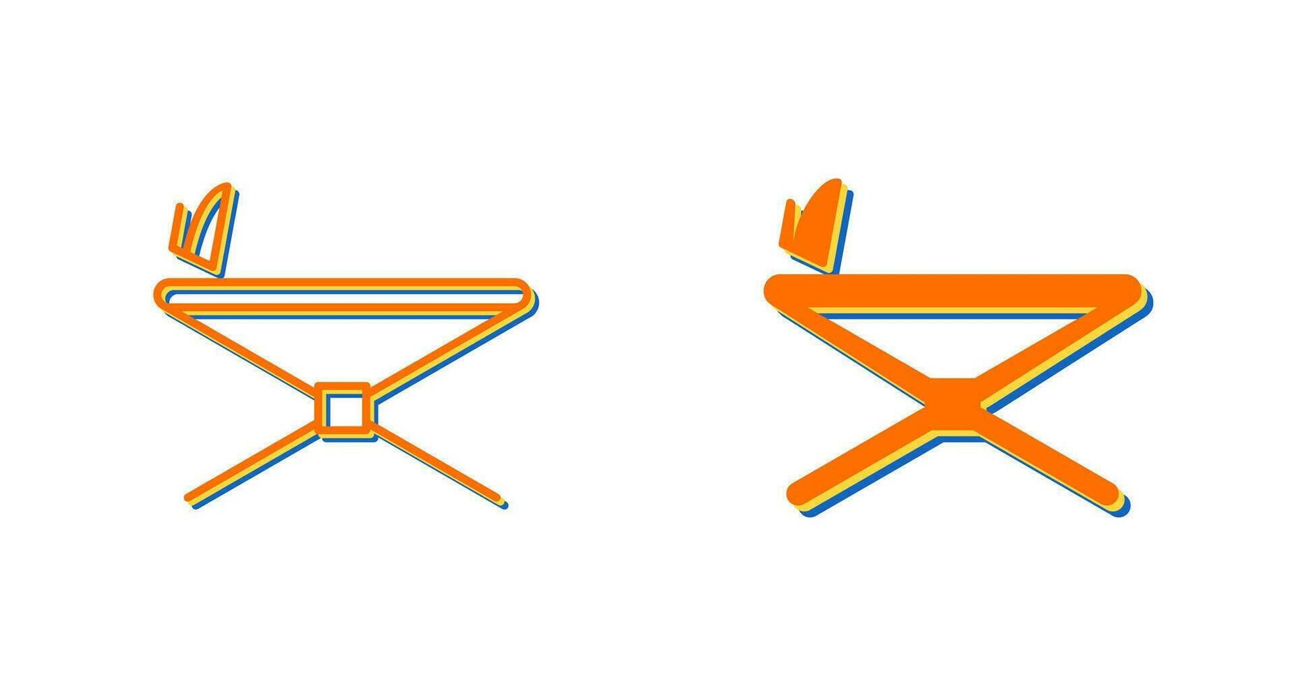 Iron Stand Vector Icon