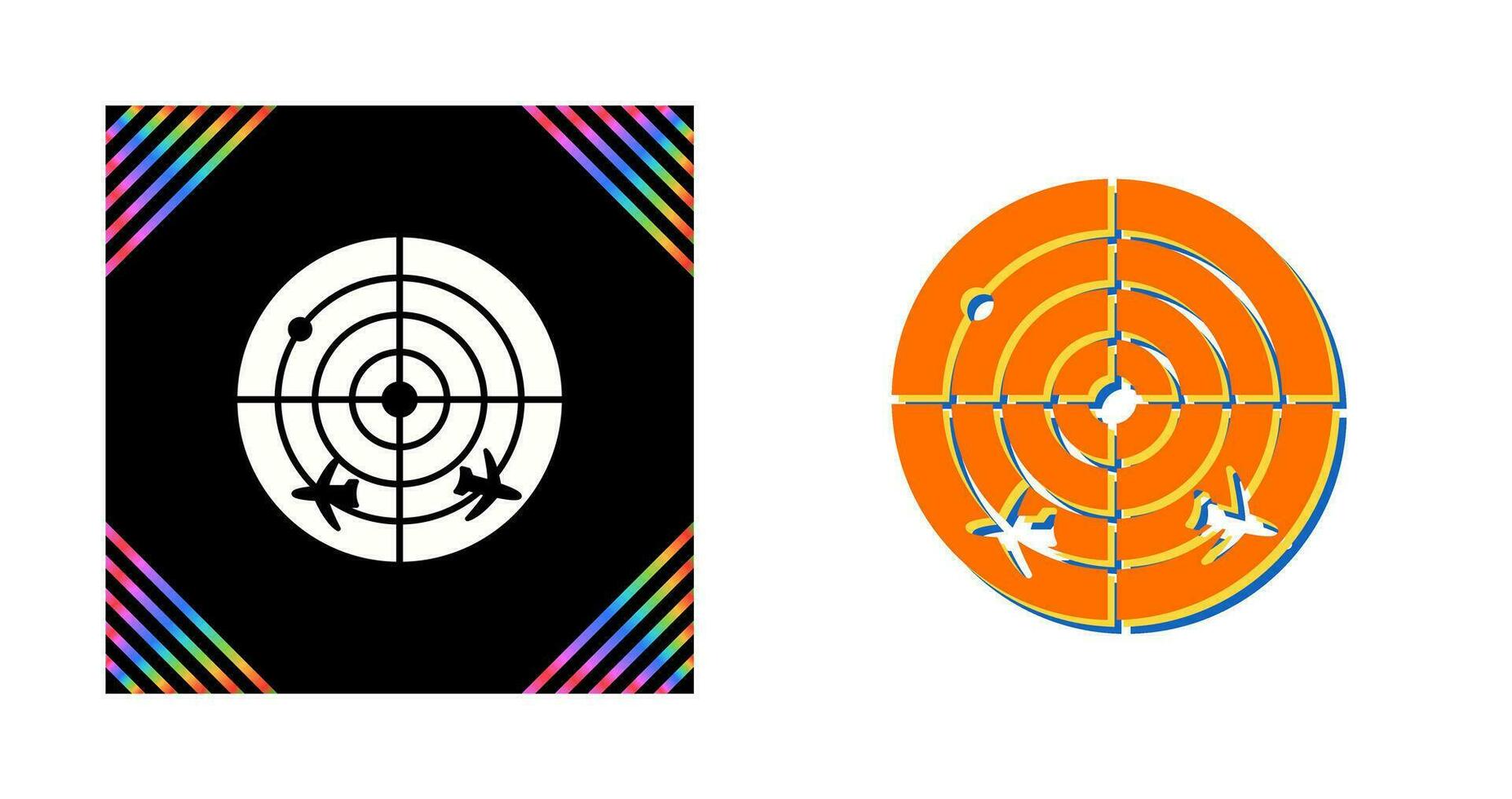 Radar Screen Vector Icon