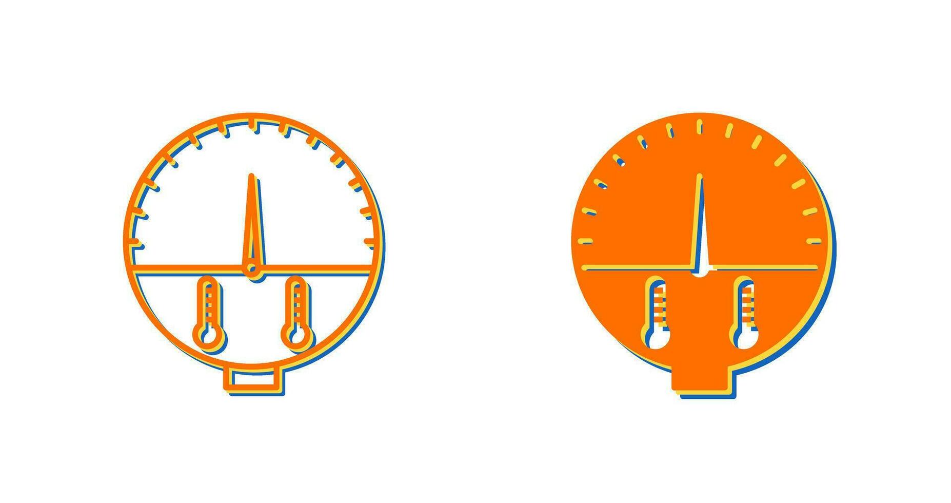 Temperature Indicator Vector Icon
