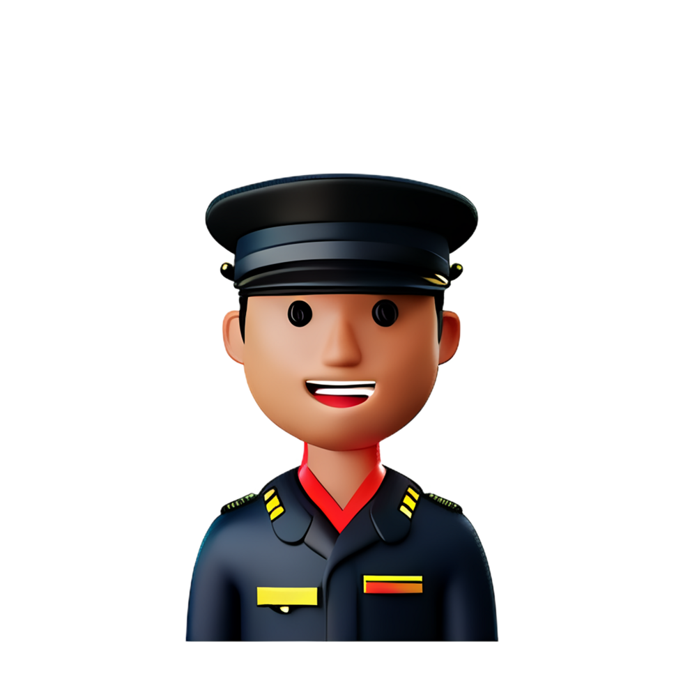 soldier face 3d rendering icon illustration png