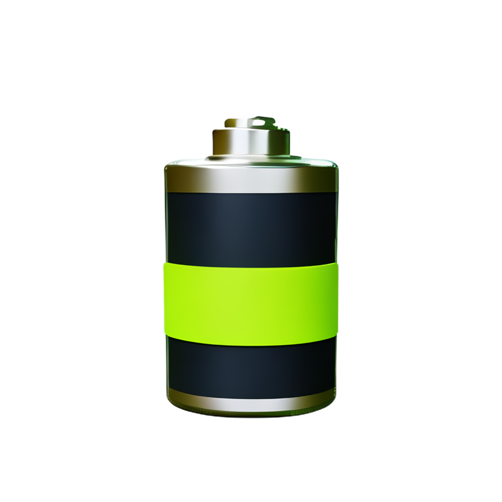 battery 3d rendering icon illustration png