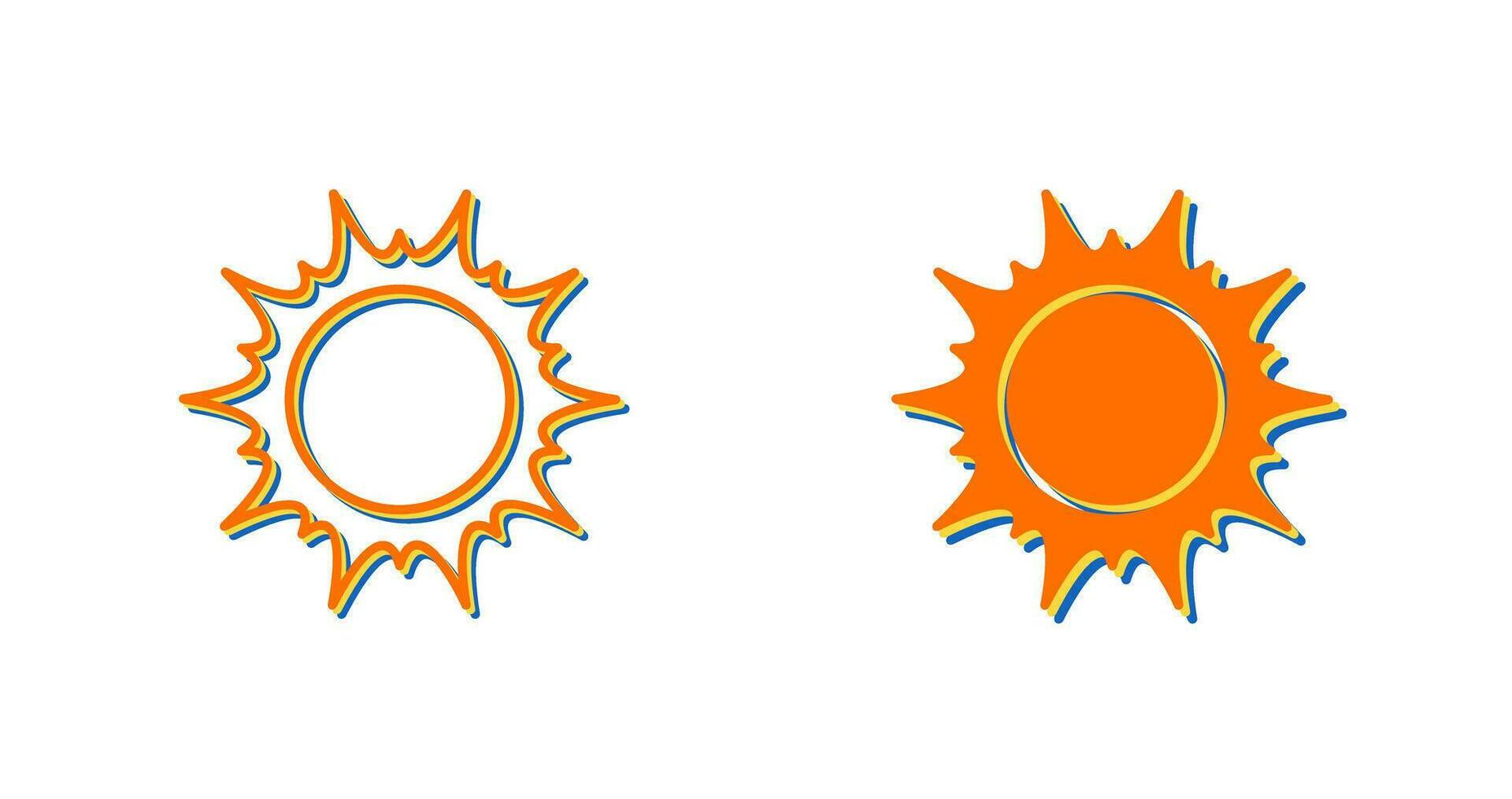 Sun Vector Icon