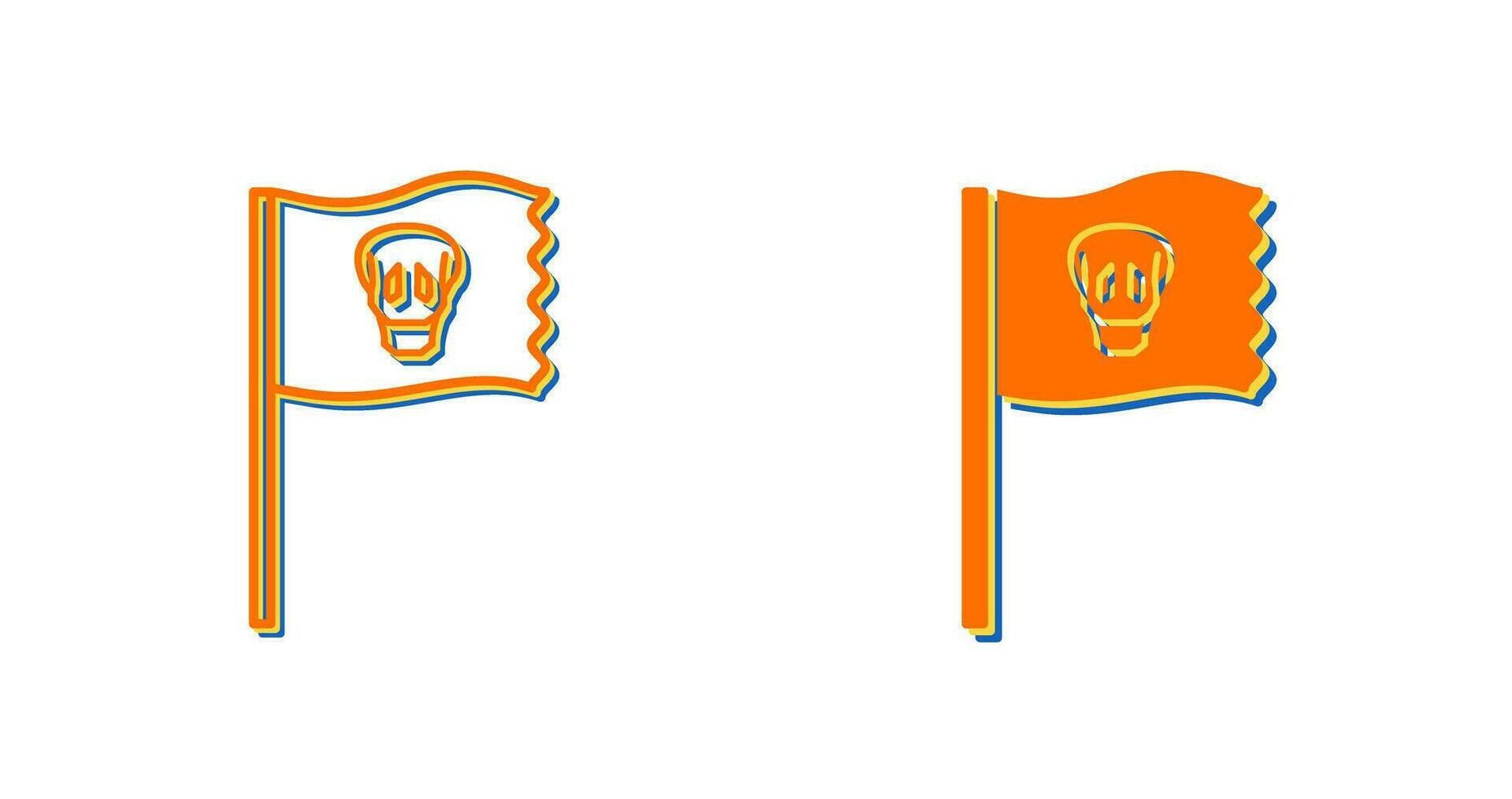 Pirate Flag Vector Icon