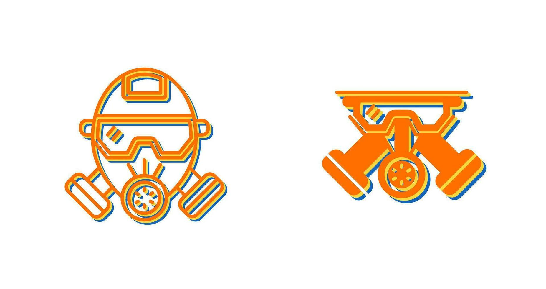 Gas Mask Vector Icon