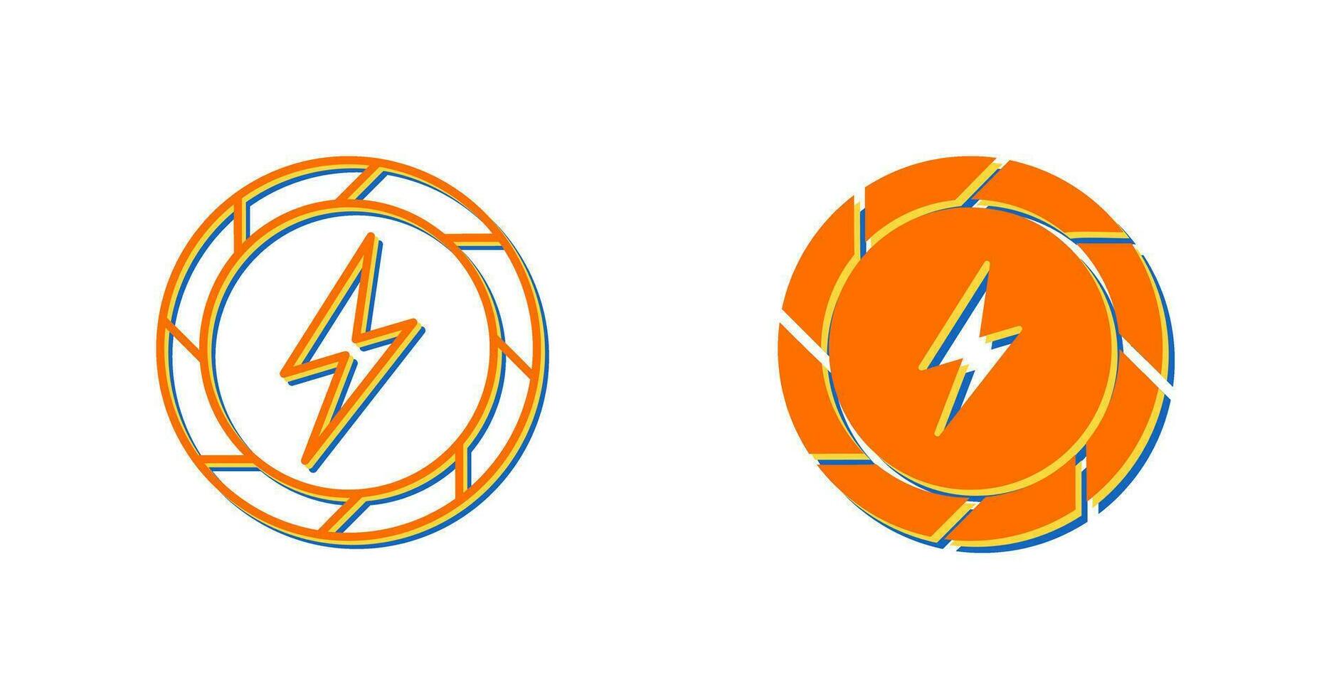 Electric Current Vector Icon