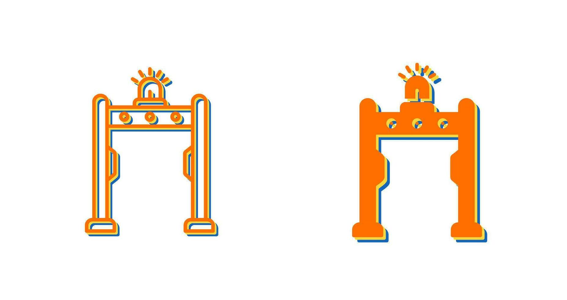 Metal Detector Vector Icon