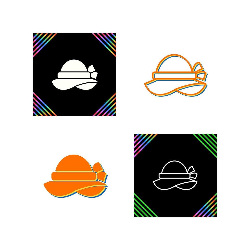 Pamela Hat Vector Icon
