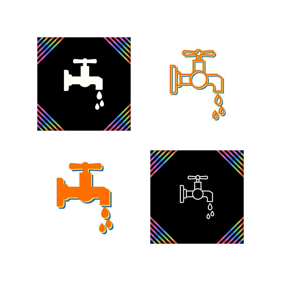 Water Tap Vector Icon