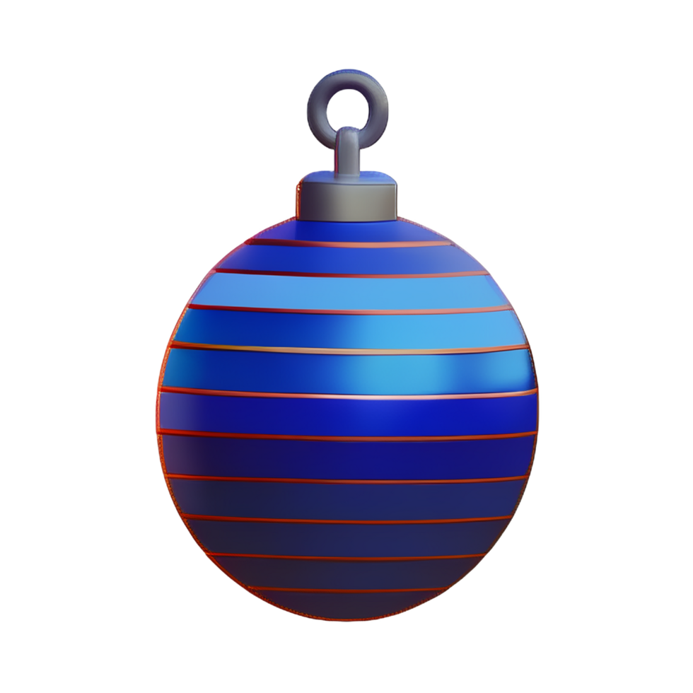 Disco ball 3d rendering icon illustration png