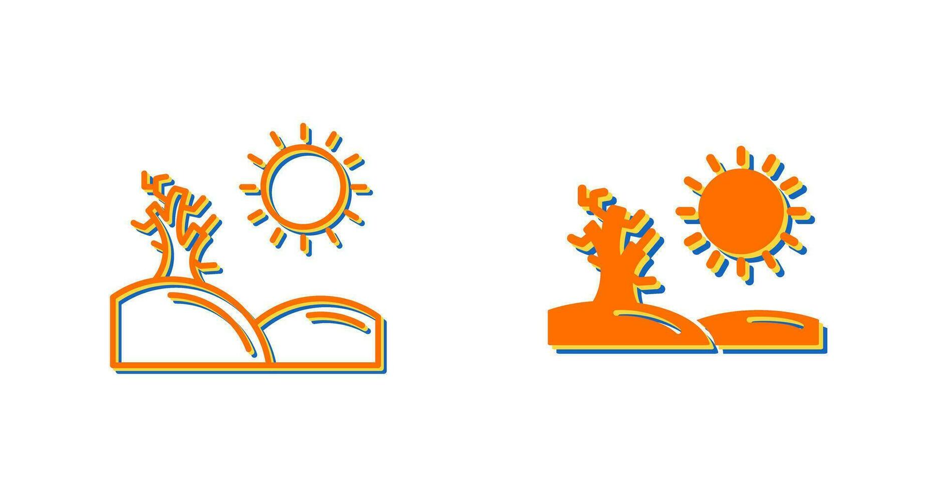 Desert Vector Icon