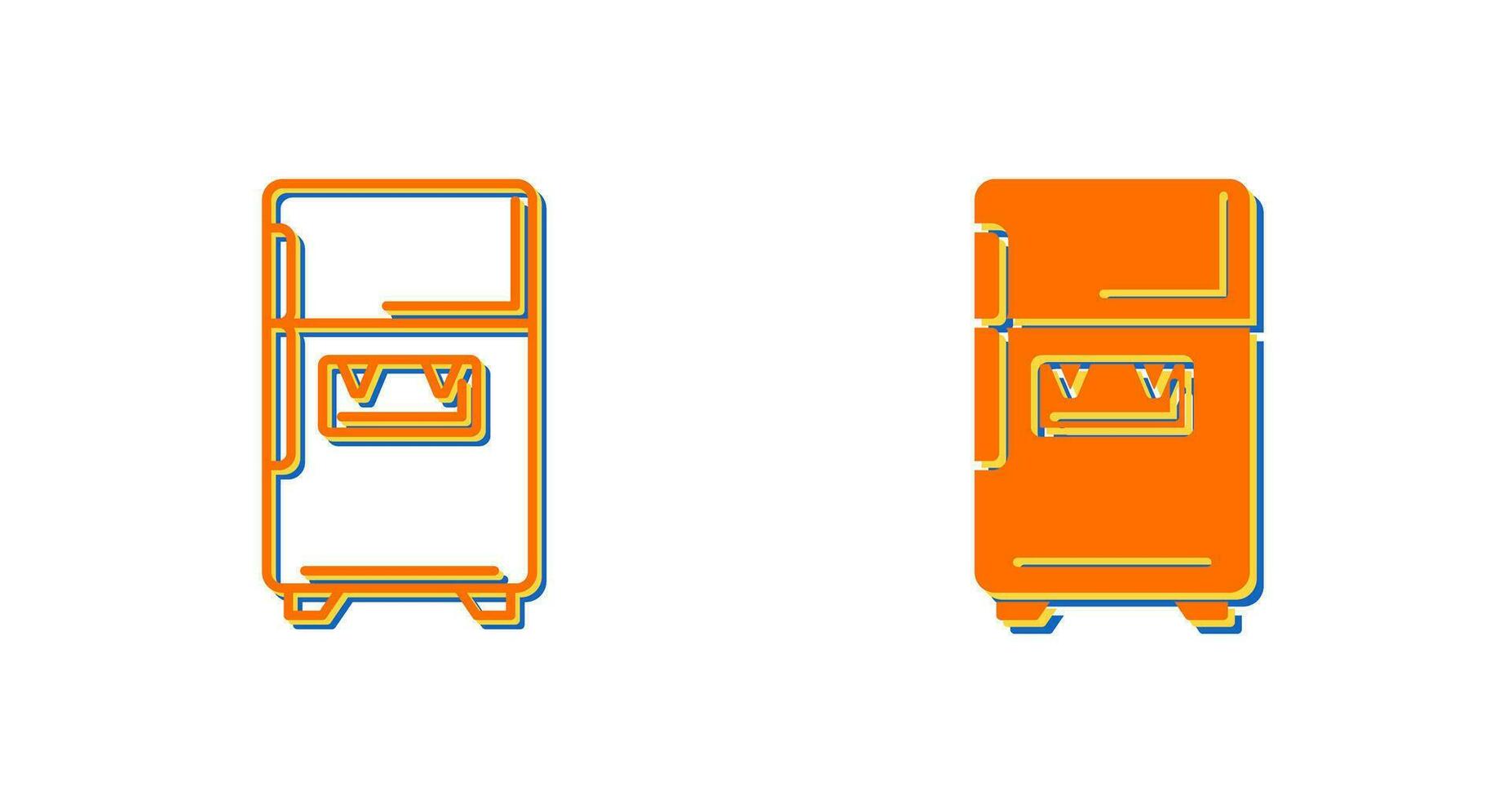 Refrigerator Vector Icon