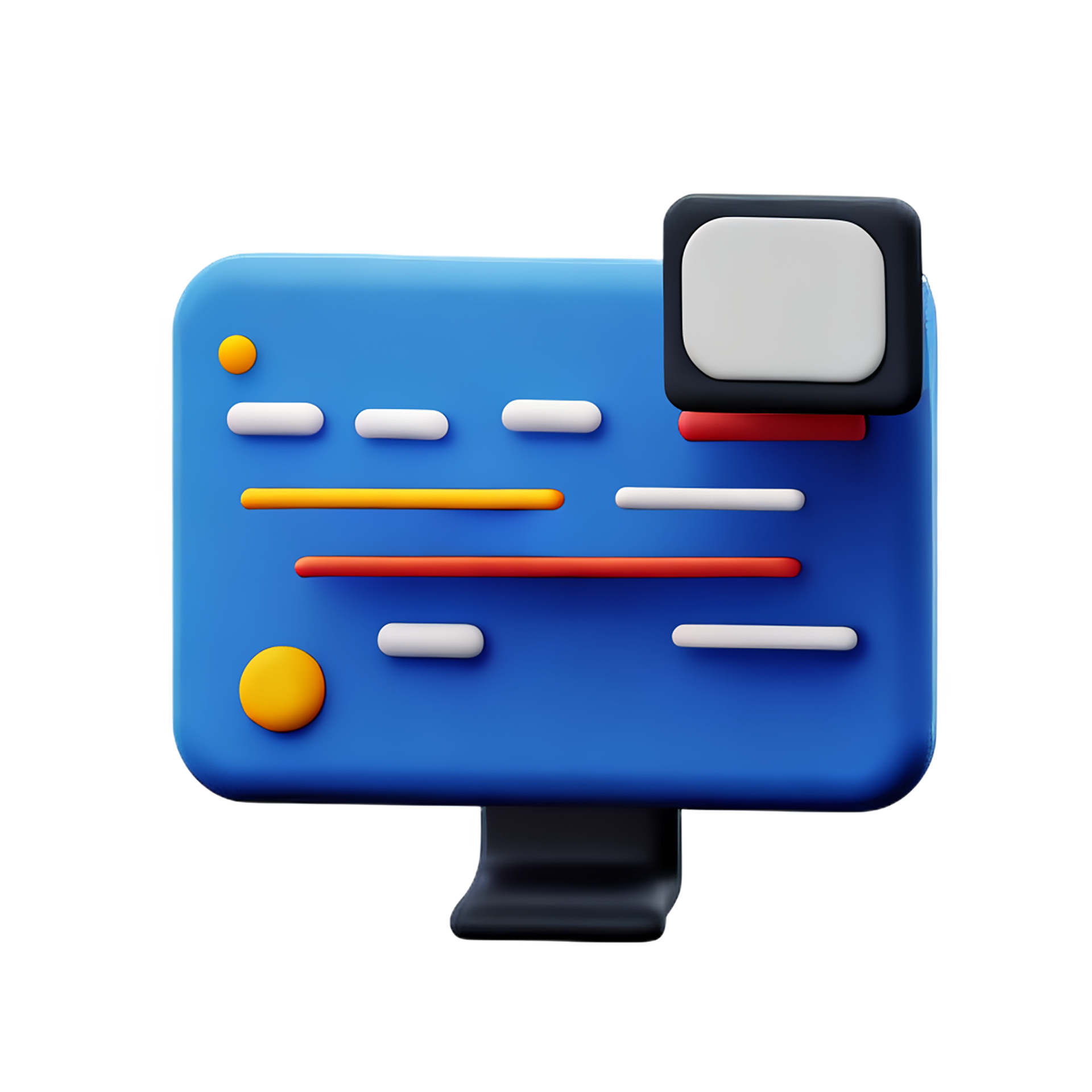 coding 3d rendering icon illustration 28589224 PNG