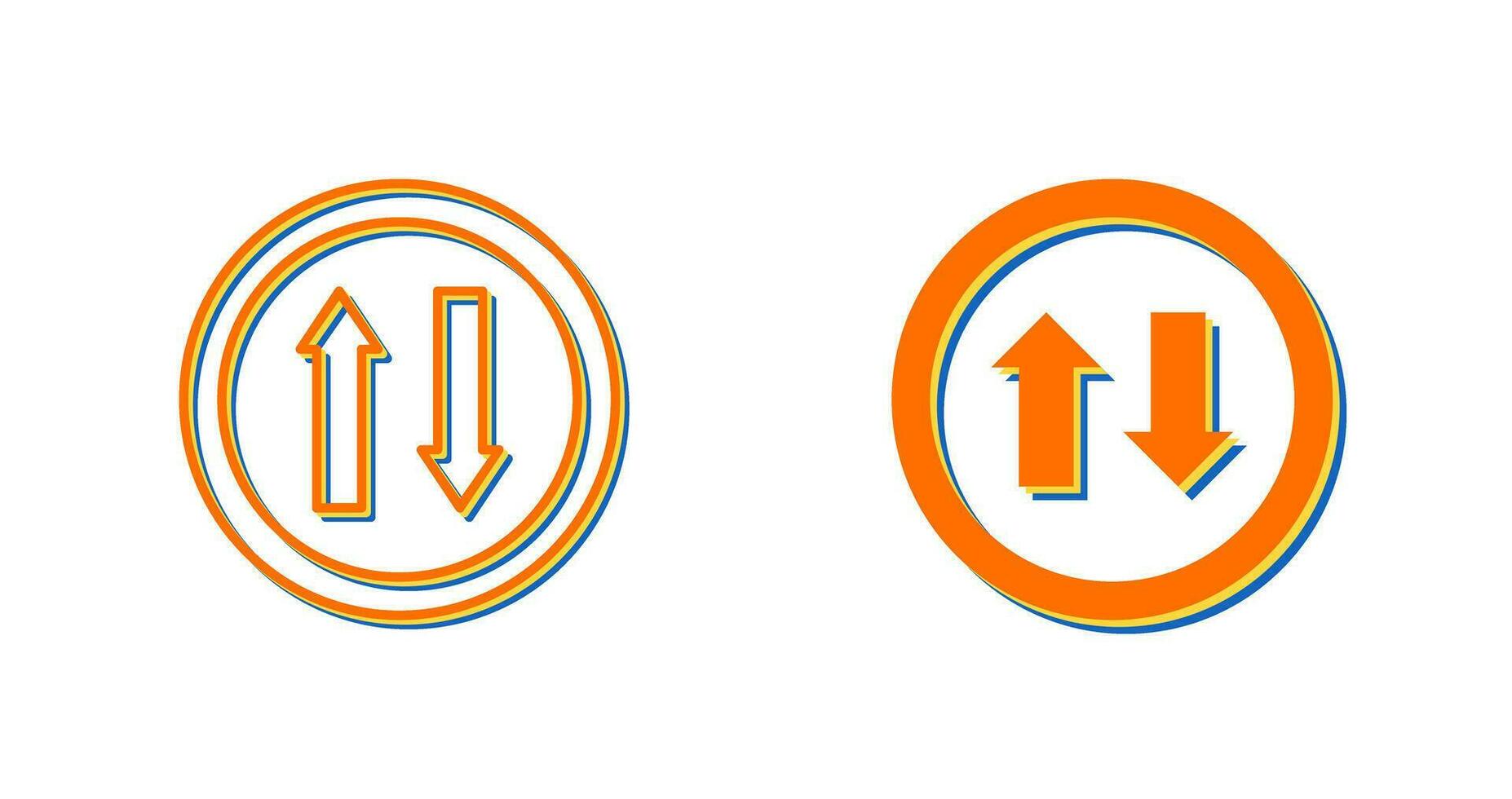 Traffic Sign Vector Icon