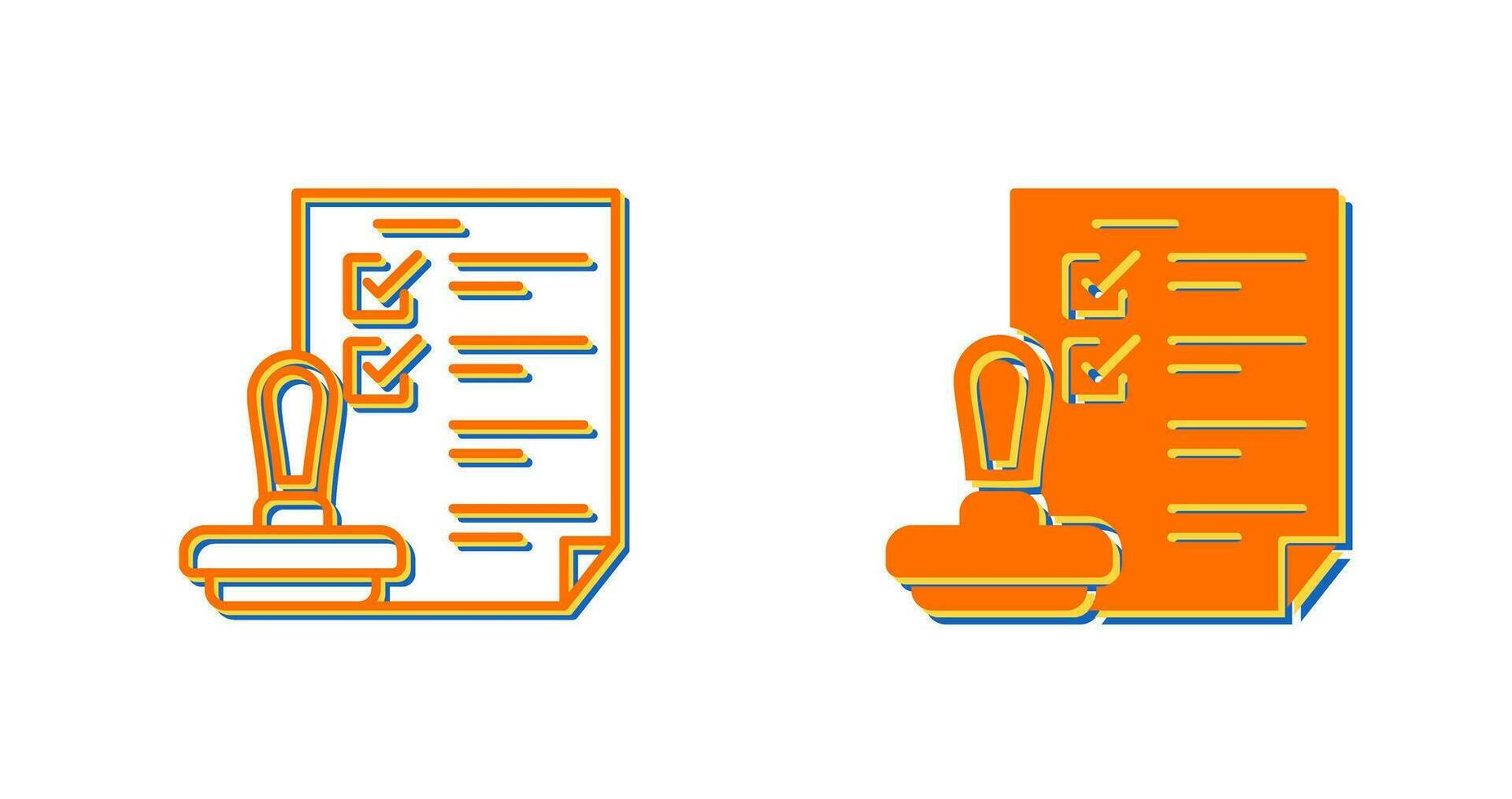 Stamp Vector Icon