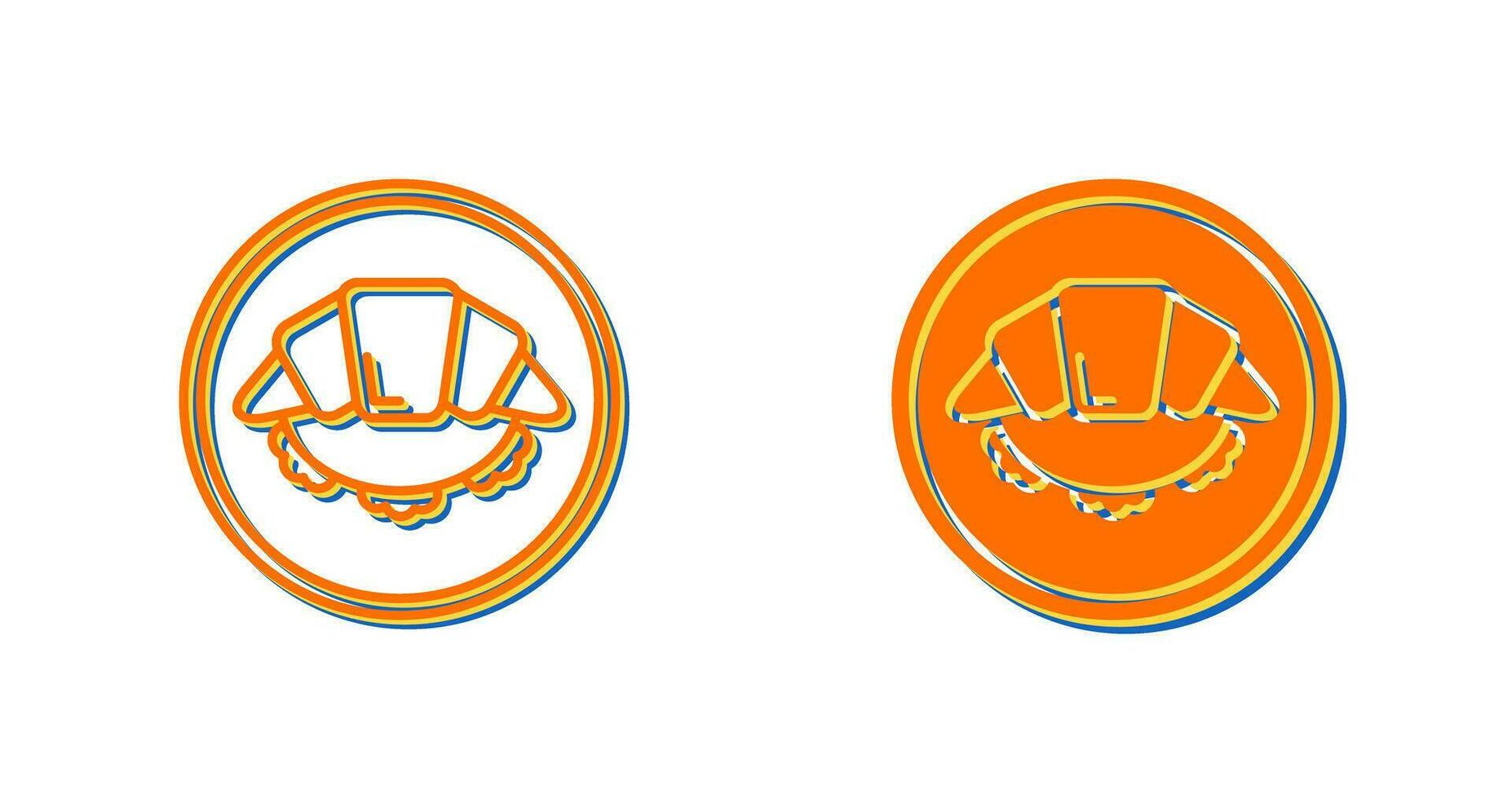 Croissant Vector Icon