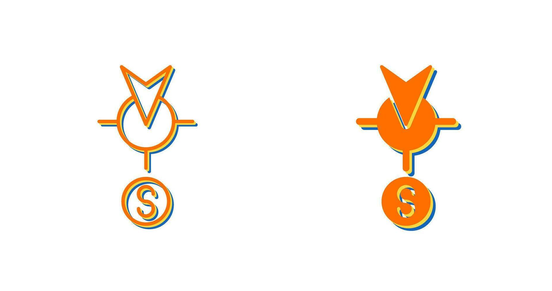 South Vector Icon