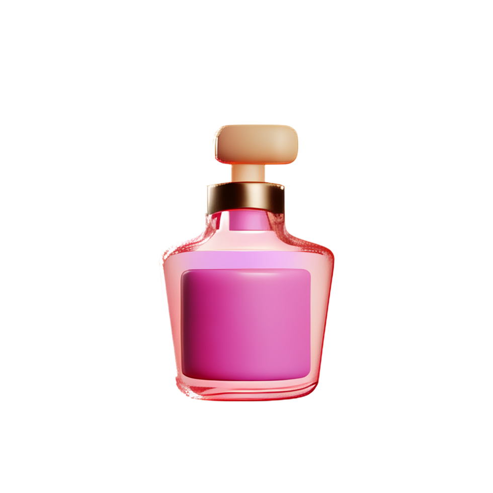 perfume 3d Renderização ícone ilustração png