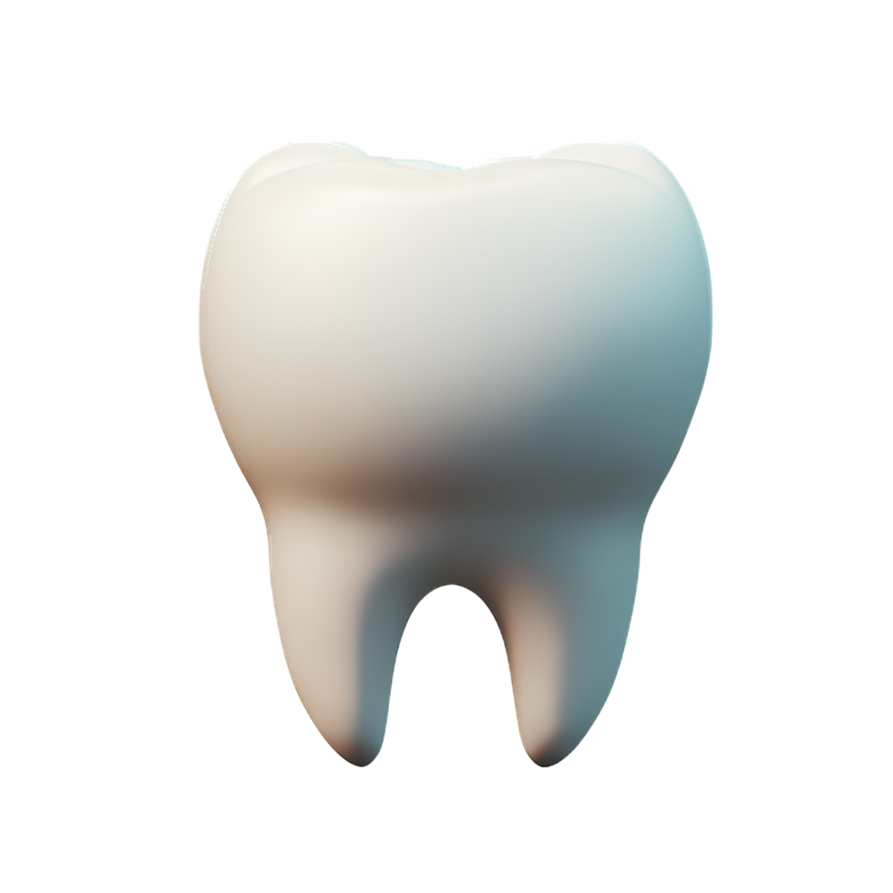 teeth 3d rendering icon illustration png