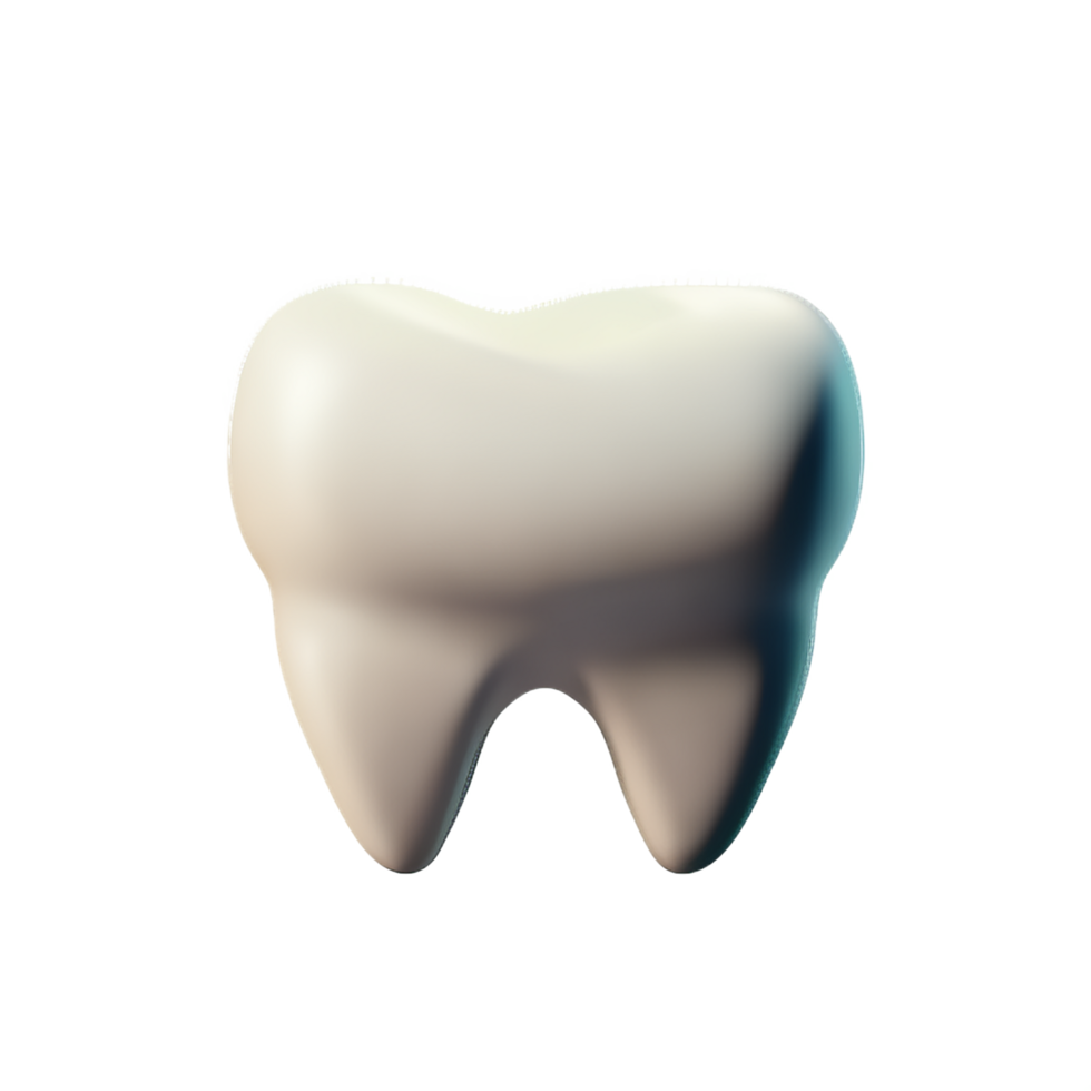 teeth 3d rendering icon illustration png