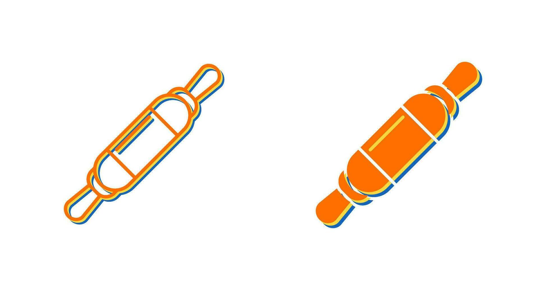 Rolling Pin Vector Icon