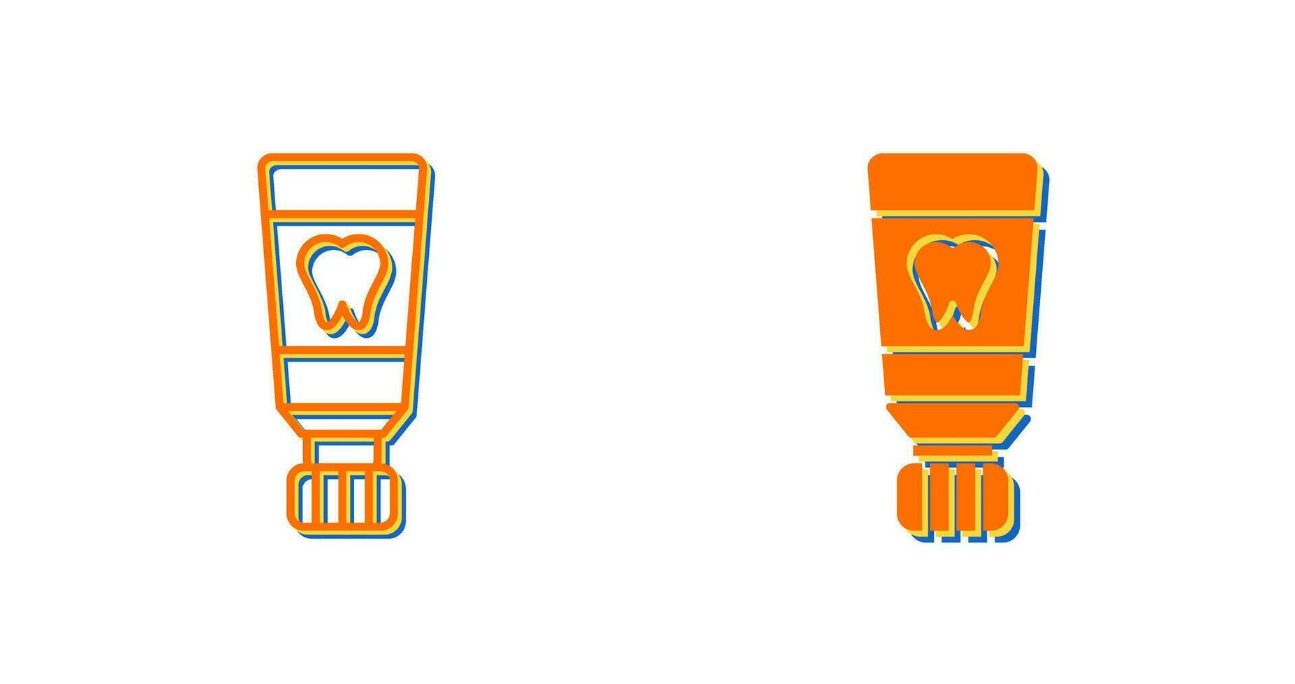Toothpaste Vector Icon