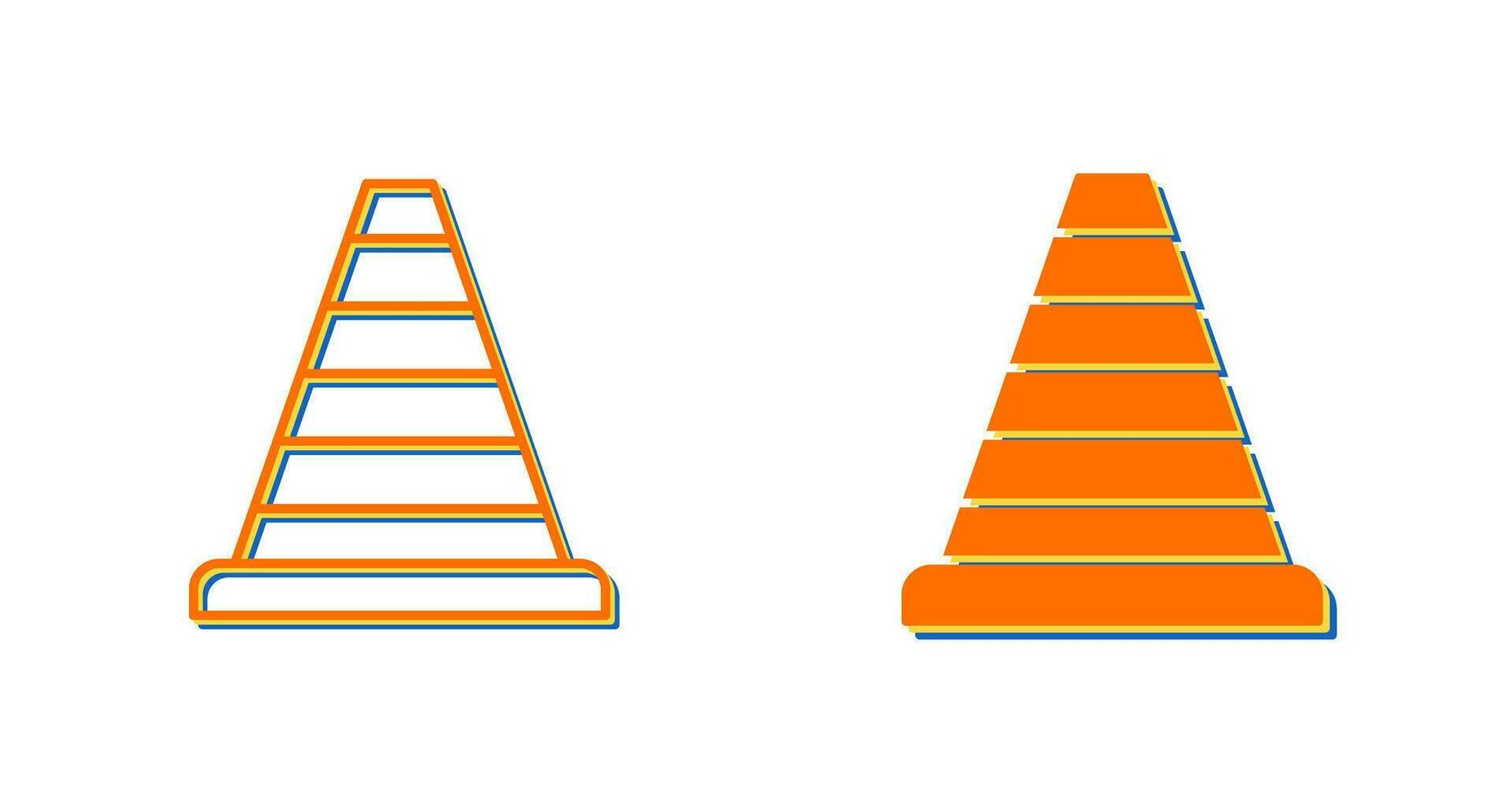 Traffic Cone Vector Icon