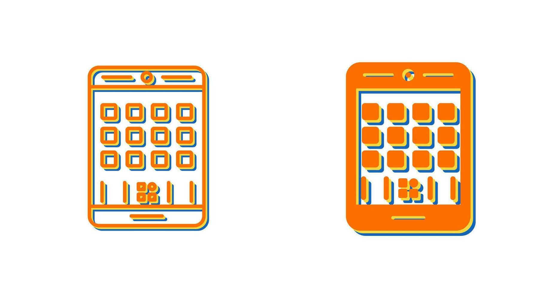 Mobiles App Vector Icon