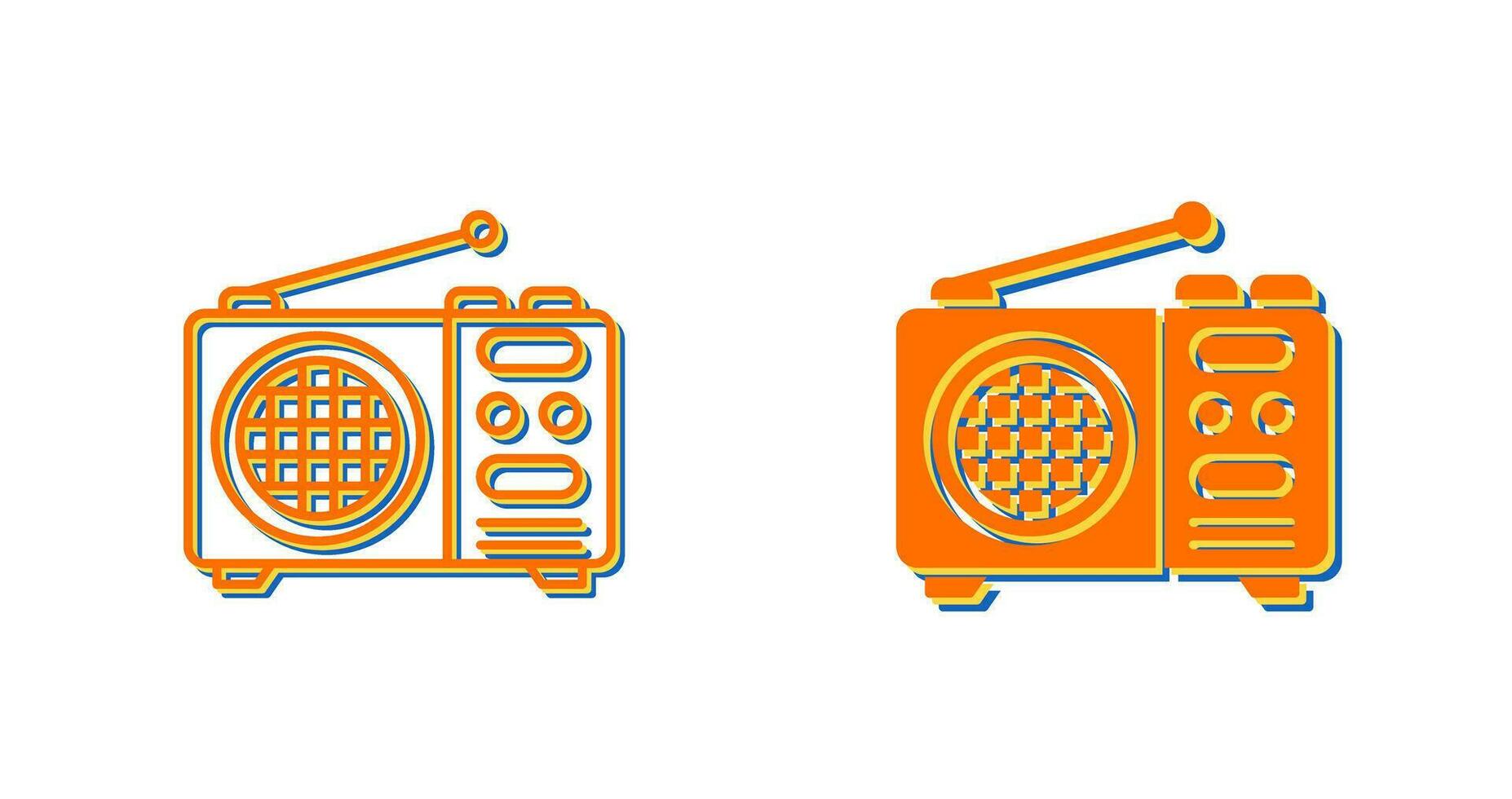 Radio Vector Icon