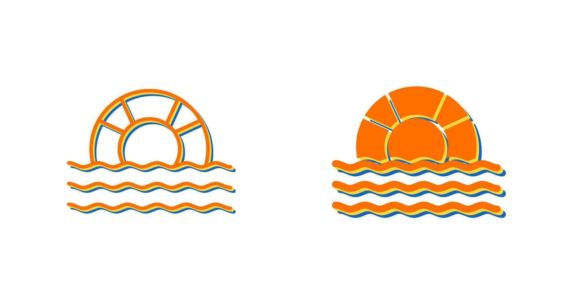 Float Vector Icon